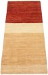 Casual  Transitional Ivory Area rug Unique Afghan Hand-knotted 301378