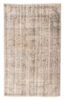 Overdyed  Transitional Grey Area rug 5x8 Turkish Hand-knotted 328192