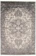 Casual  Transitional Grey Area rug 6x9 Indian Hand-knotted 340168