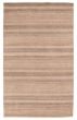 Gabbeh  Transitional Ivory Area rug 5x8 Indian Hand Loomed 350783