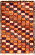 Gabbeh  Tribal Red Area rug 3x5 Indian Hand-knotted 369050