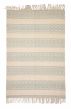 Braided  Transitional Ivory Area rug 5x8 Indian Braided Weave 375863