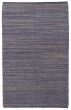 Bohemian  Tribal Grey Area rug 5x8 Indian Flat-Weave 376047