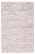 Transitional Grey Area rug 3x5 Indian Hand-knotted 377063