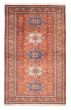 Bordered  Traditional Brown Area rug 5x8 Persian Hand-knotted 382315