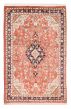 Bordered  Traditional Brown Area rug 3x5 Persian Hand-knotted 382508