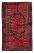 Bordered  Traditional Red Area rug 4x6 Turkish Hand-knotted 385702