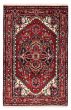 Bordered  Traditional Red Area rug 3x5 Indian Hand-knotted 386964