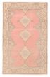 Vintage Pink Area rug 3x5 Turkish Hand-knotted 392079
