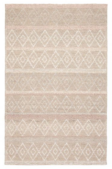 Braided  Transitional Ivory Area rug 5x8 Indian Braid weave 394129