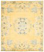 Traditional Yellow Area rug 6x9 Pakistani Hand-knotted 368377