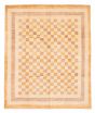 Transitional Ivory Area rug 6x9 Pakistani Hand-knotted 379098