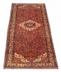 Persian Hosseinabad 3'7" x 10'3" Hand-knotted Wool Rug 