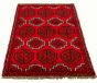 Afghan Akhjah 3'5" x 5'3" Hand-knotted Wool Rug 