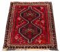 Persian Shiraz Qashqai 2'7" x 4'0" Hand-knotted Wool Rug 