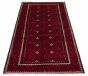 Afghan Royal Baluch 4'11" x 10'1" Hand-knotted Wool Rug 
