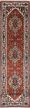 Floral  Traditional Red Runner rug 12-ft-runner Indian Hand-knotted 218996