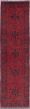 Traditional Red Runner rug 10-ft-runner Afghan Hand-knotted 222243