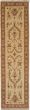 Bordered  Traditional Ivory Runner rug 10-ft-runner Afghan Hand-knotted 268823