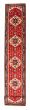 Bordered  Traditional Red Runner rug 20-ft-runner Indian Hand-knotted 344342
