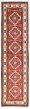 Bordered  Traditional Red Runner rug 11-ft-runner Afghan Hand-knotted 347233