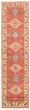 Bordered  Traditional Red Runner rug 12-ft-runner Afghan Hand-knotted 348337
