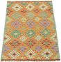 Flat-weaves & Kilims  Southwestern Blue Area rug 3x5 Turkish Flat-Weave 309174