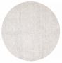 Transitional Blue Area rug Round Indian Hand Loomed 387595