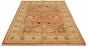 Bordered  Traditional Red Area rug 6x9 Pakistani Hand-knotted 301593