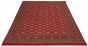 Bordered  Tribal Red Area rug 6x9 Pakistani Hand-knotted 305118
