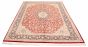 Bordered  Traditional Red Area rug 9x12 Pakistani Hand-knotted 317760