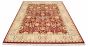 Bordered  Traditional Red Area rug 9x12 Pakistani Hand-knotted 317791