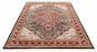 Indian Kashmir 9'0" x 12'6" Hand-knotted Silk Rug 