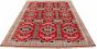 Bordered  Traditional Red Area rug 9x12 Persian Hand-knotted 324766