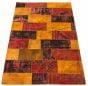 Turkish Color Transition Patchwork 5'3" x 8'4" Hand-knotted Wool Rug 