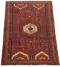 Bordered  Traditional Red Area rug 3x5 Persian Hand-knotted 296721