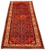 Persian Hosseinabad 4'0" x 11'3" Hand-knotted Wool Rug 