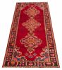 Persian Style 3'11" x 10'2" Hand-knotted Wool Rug 
