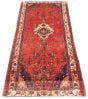 Persian Style 3'6" x 9'3" Hand-knotted Wool Rug 