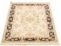 Bordered  Traditional Ivory Area rug 3x5 Chinese Hand-knotted 319047