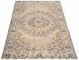 Overdyed  Transitional Grey Area rug 5x8 Turkish Hand-knotted 327991