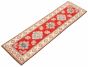 Afghan Finest Gazni 2'8" x 9'4" Hand-knotted Wool Red Rug