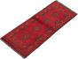 Afghan Finest-Khal-Mohammadi 2'7" x 6'4" Hand-knotted Wool Red Rug