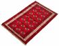 Afghan Akhjah 3'9" x 5'7" Hand-knotted Wool Rug 