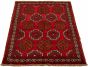 Afghan Akhjah 3'6" x 5'10" Hand-knotted Wool Rug 