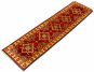 Afghan Finest Kargahi 2'9" x 10'1" Hand-knotted Wool Rug 