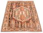 Persian Afshar 4'11" x 7'9" Hand-knotted Wool Rug 