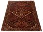 Persian Style 4'2" x 6'7" Hand-knotted Wool Rug 