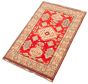 Afghan Finest Ghazni 3'9" x 5'11" Hand-knotted Wool Rug 