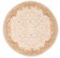 Flat-weaves & Kilims  Traditional Ivory Area rug Round Chinese Flat-Weave 374860